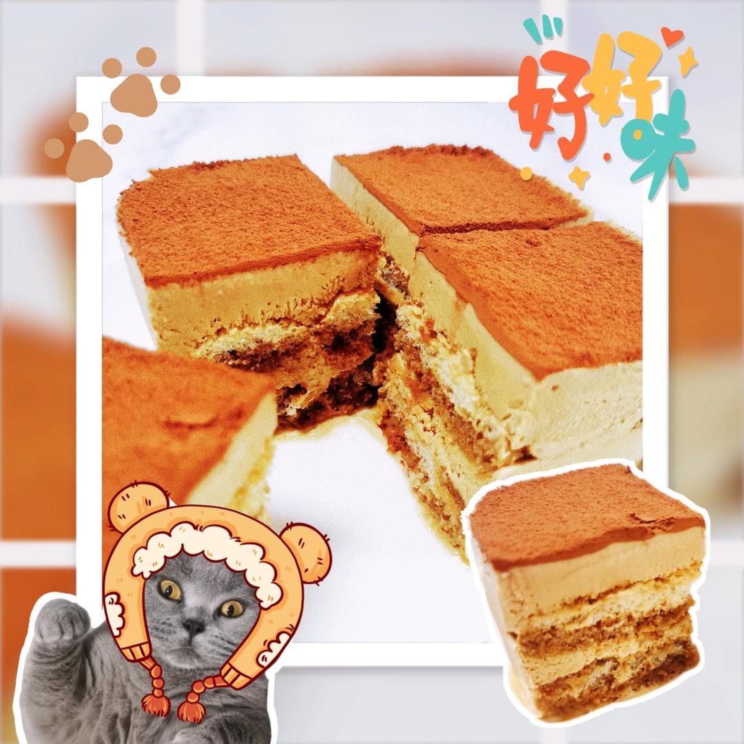 没有吉利丁的提拉米苏（消耗奶油奶酪）