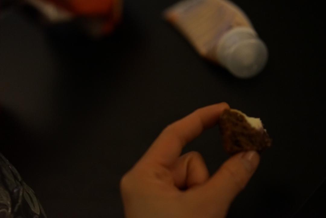 真香芝士可可蓝莓流心马芬低碳生酮