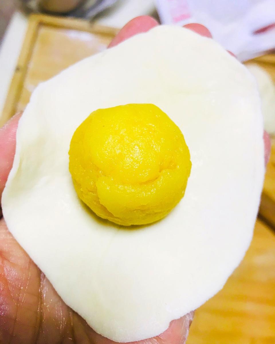 奶黄包的奶黄馅