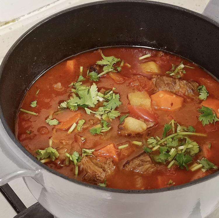 番茄土豆炖牛腩