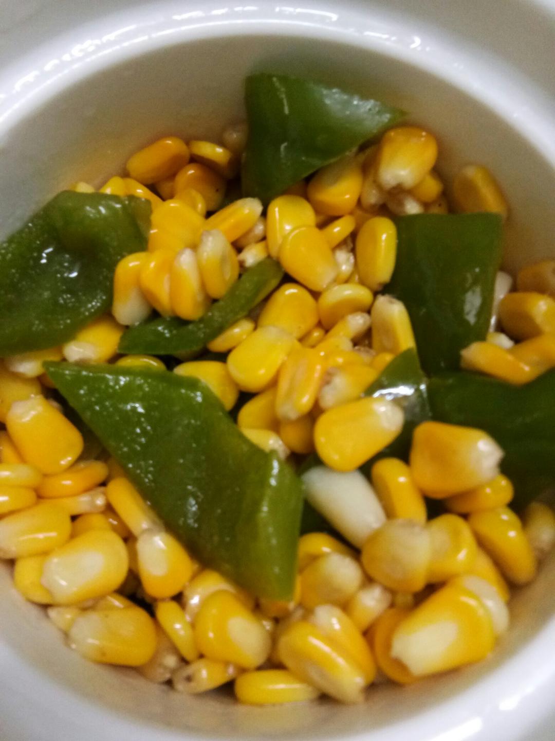 青椒玉米粒