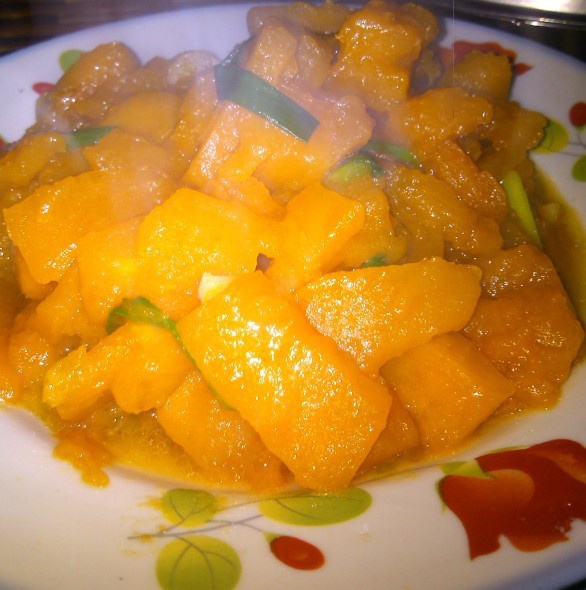 清炒南瓜
