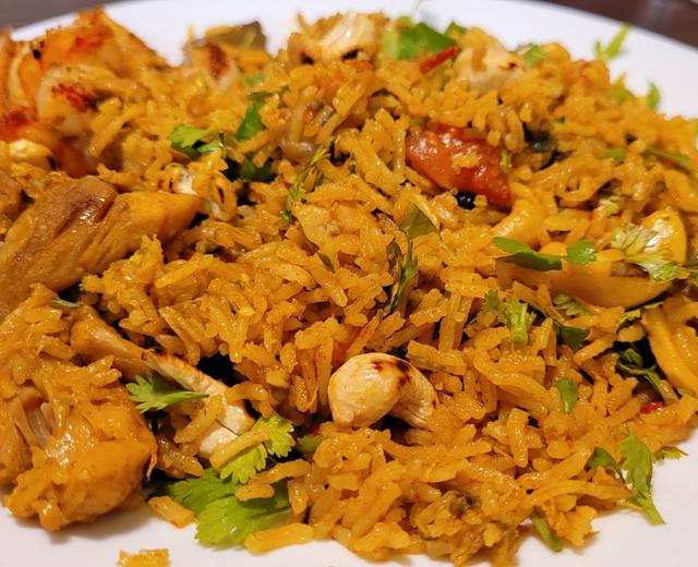 印度鸡肉香米饭/Chicken Biryani