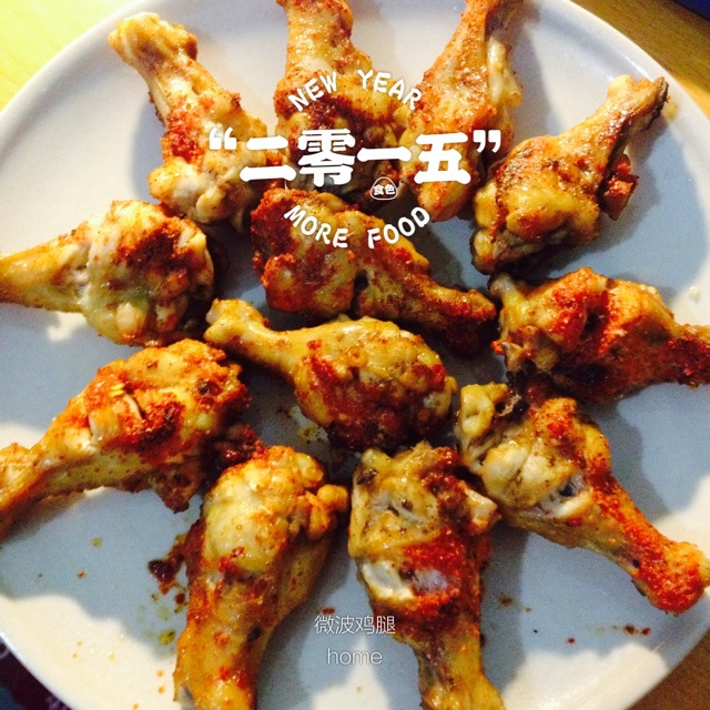 10分钟微波炉版健康红烧鸡腿