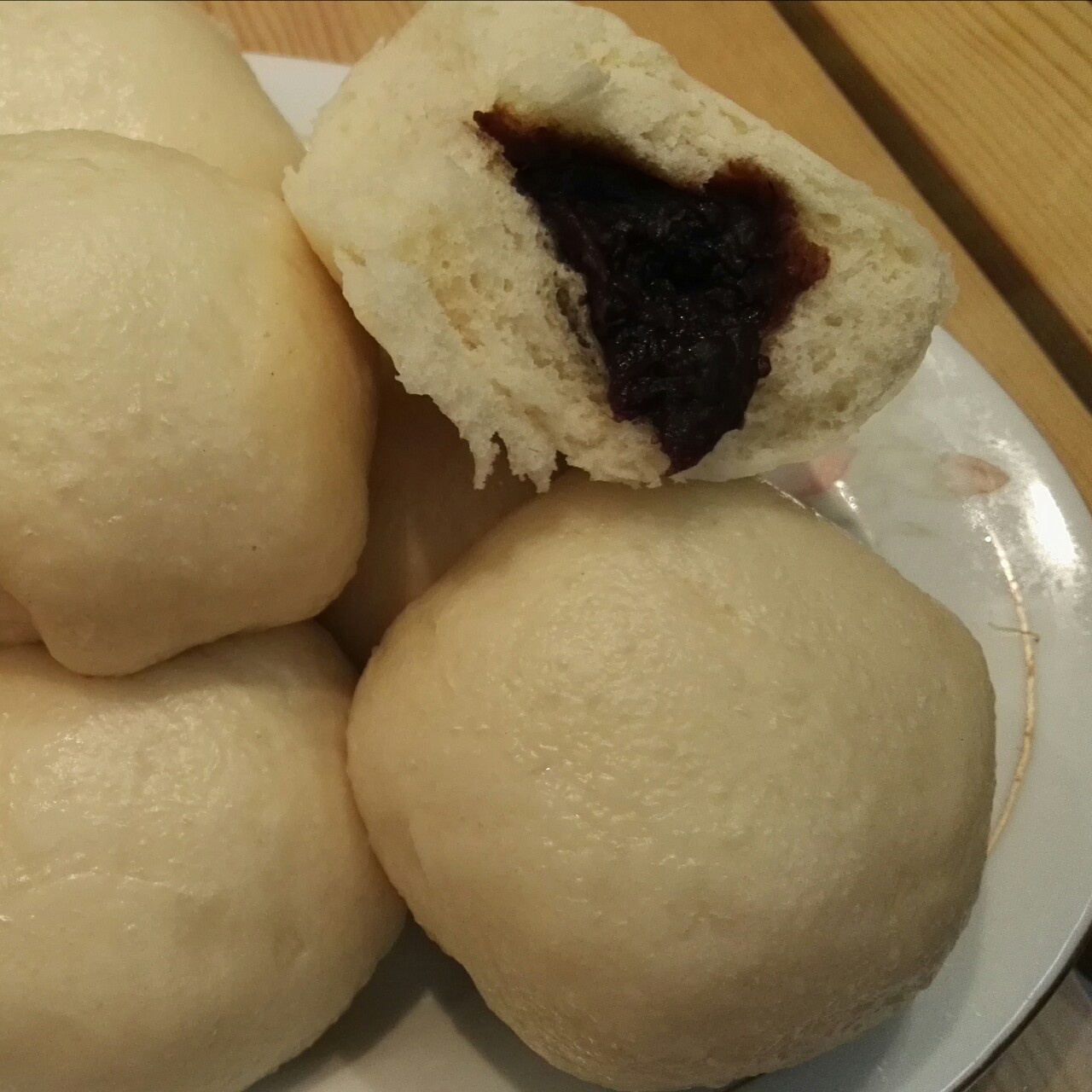 奶香豆沙包