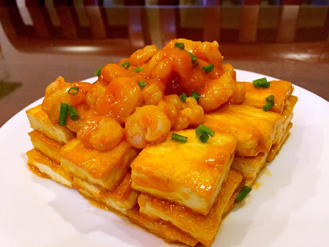 鲜虾番茄豆腐