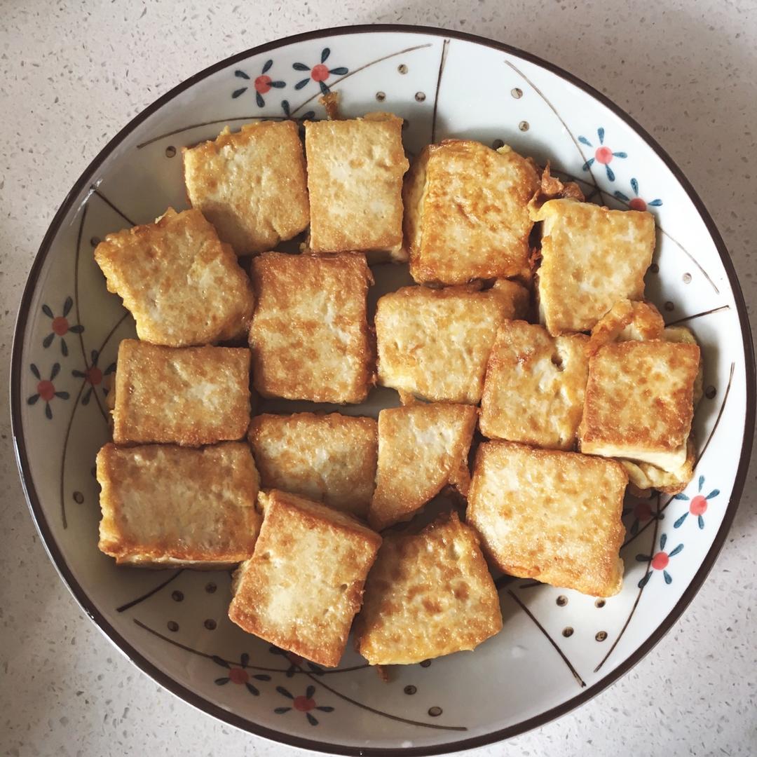鸡蛋煎豆腐