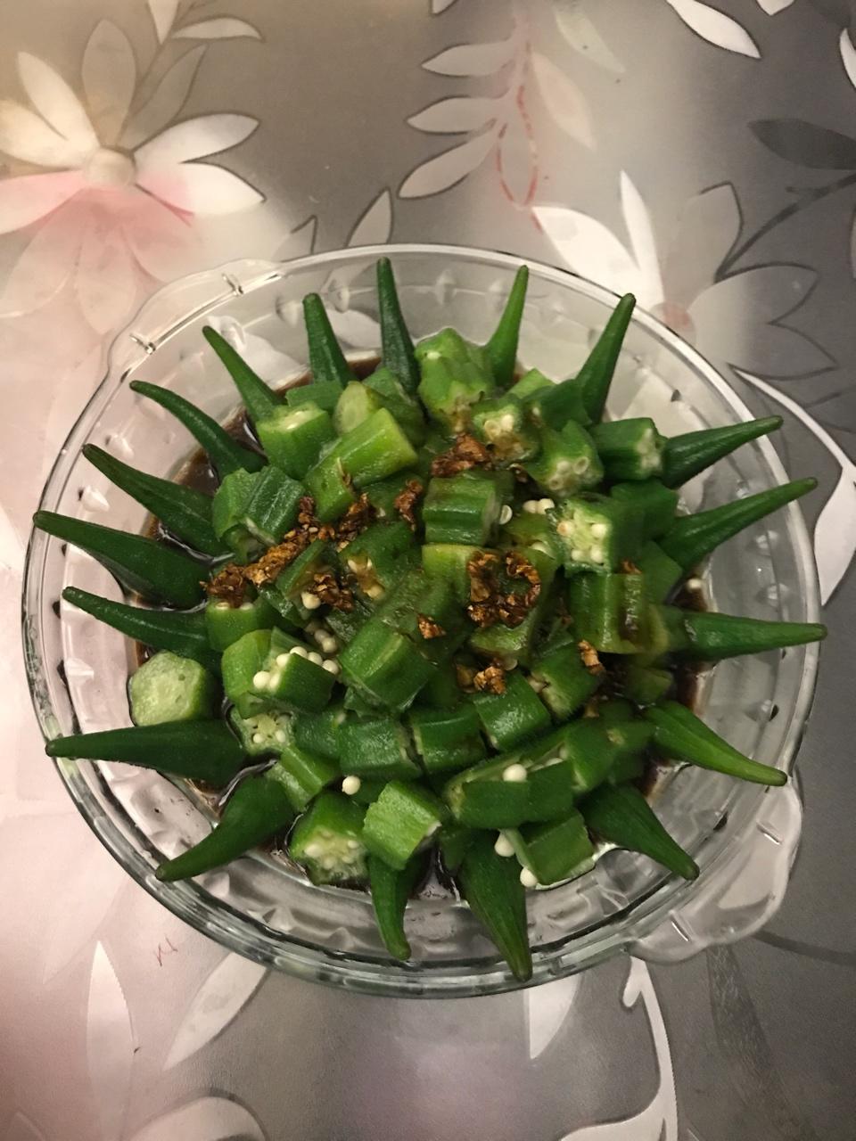【白灼秋葵】清爽简单