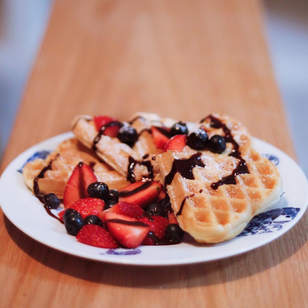 经典格子华夫饼 Belgian Waffle