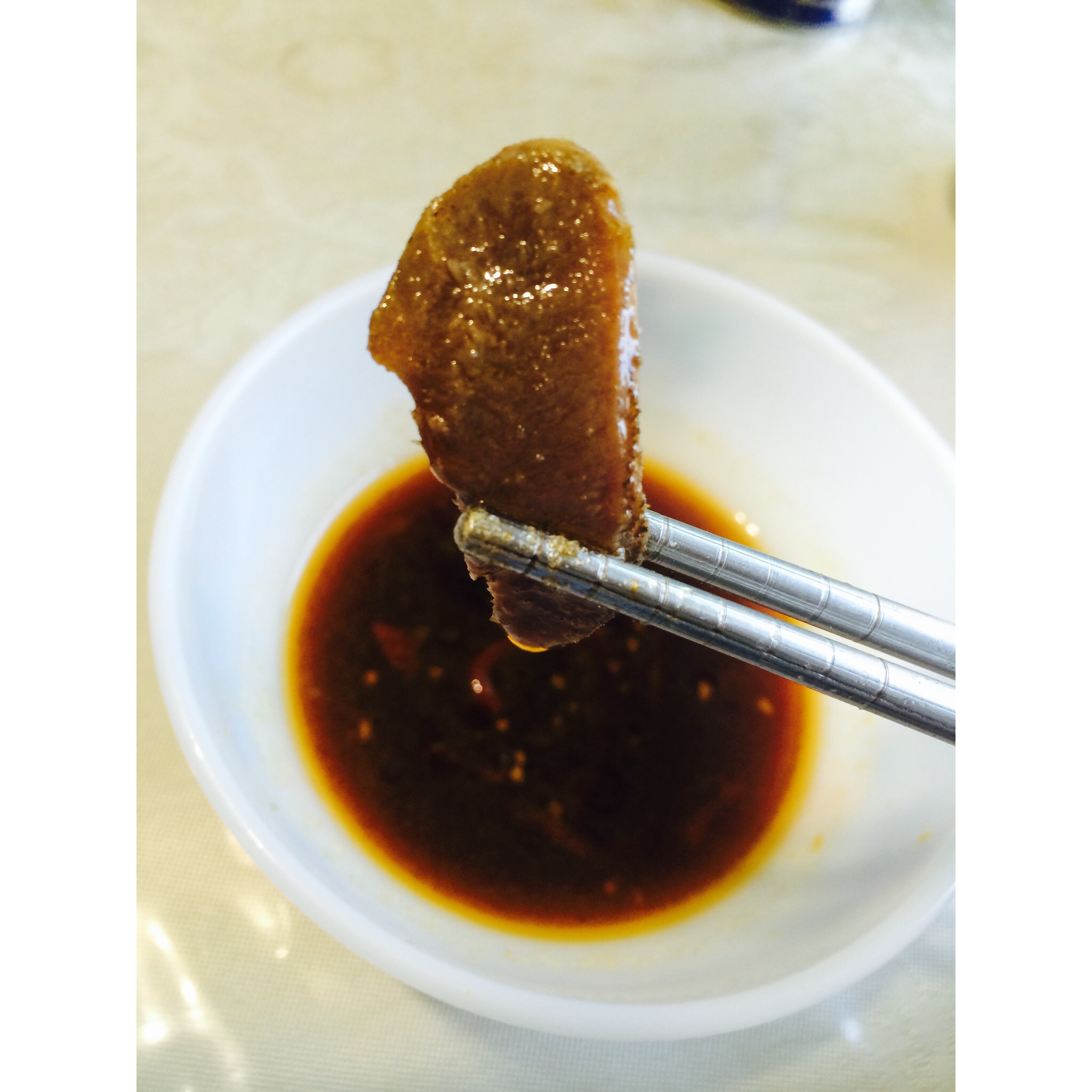 卤牛舌