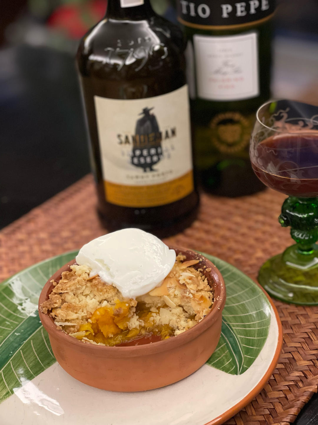 整个房间都会充满夏天味道的杏子杏仁派Apricot Almond Crumble