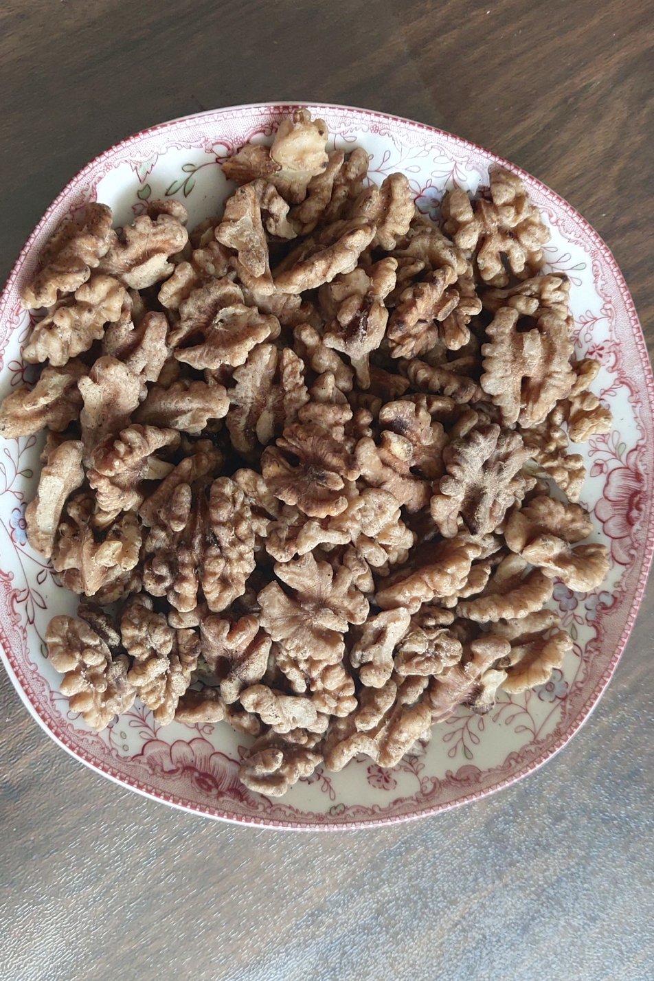 玉锦香香做的椒盐核桃仁
