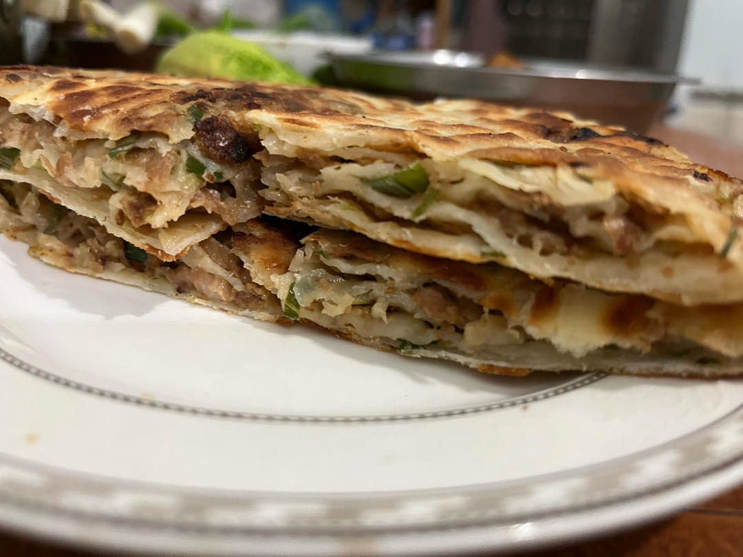 千层牛肉饼