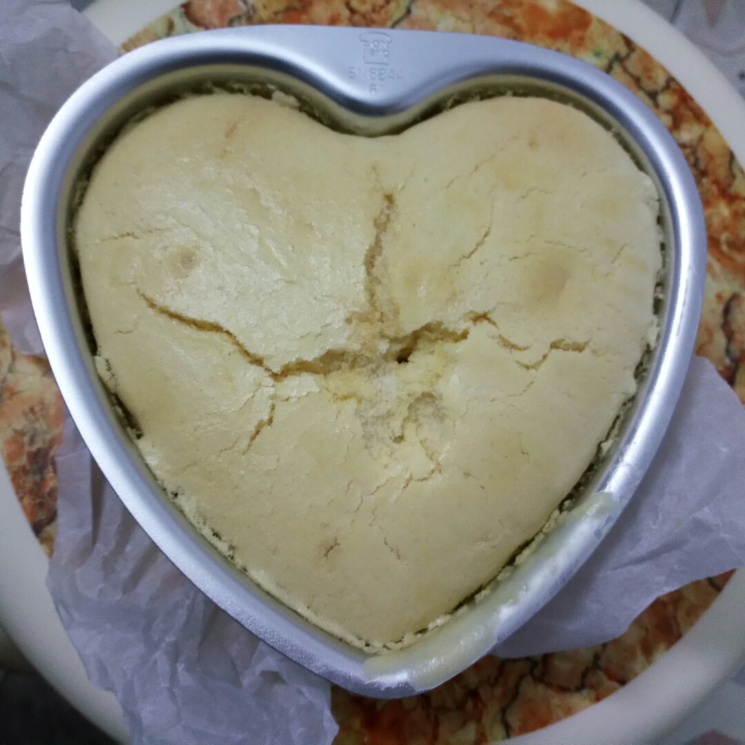 6寸原味戚风蛋糕