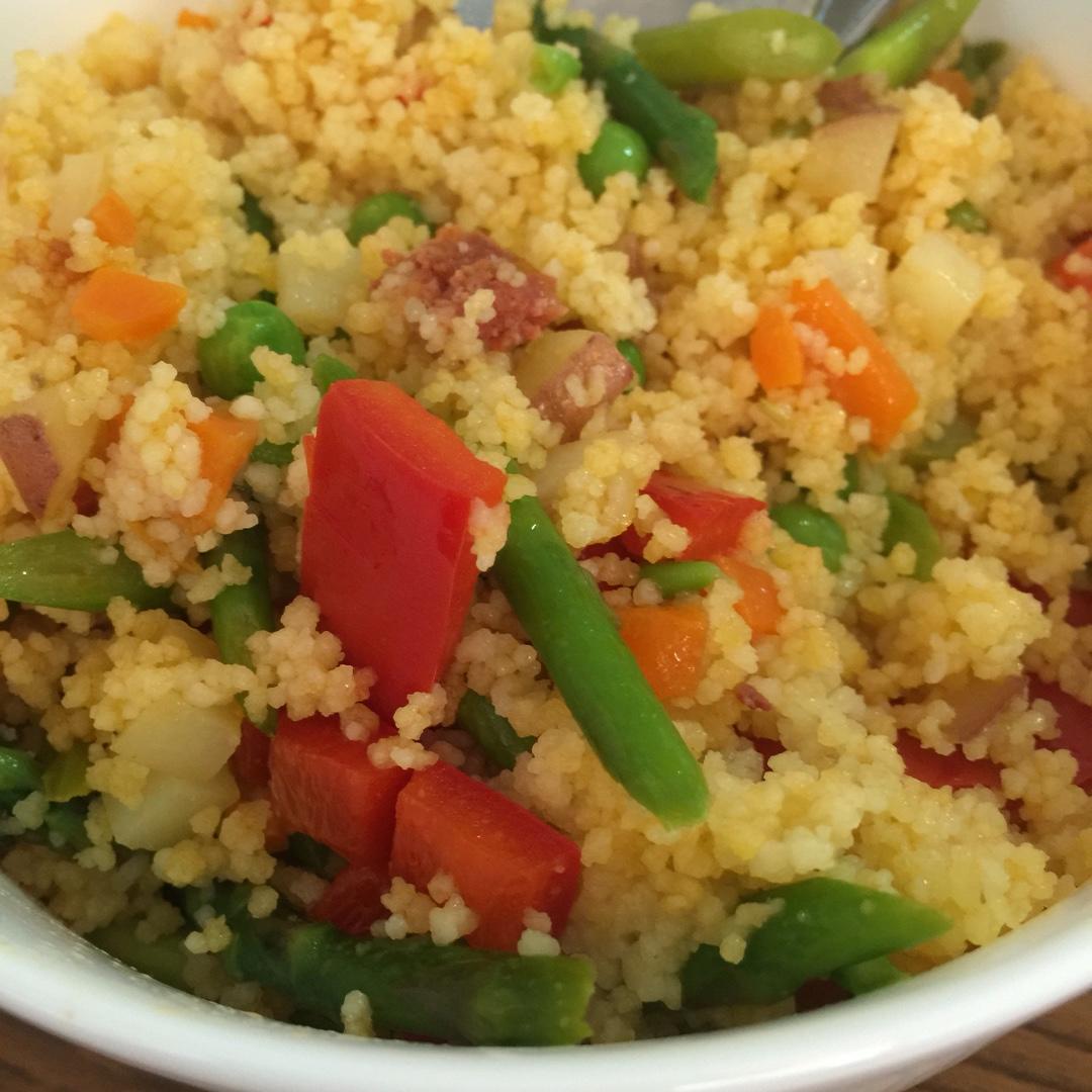 Vegetable Butter Couscous 蔬菜黄油古斯古斯