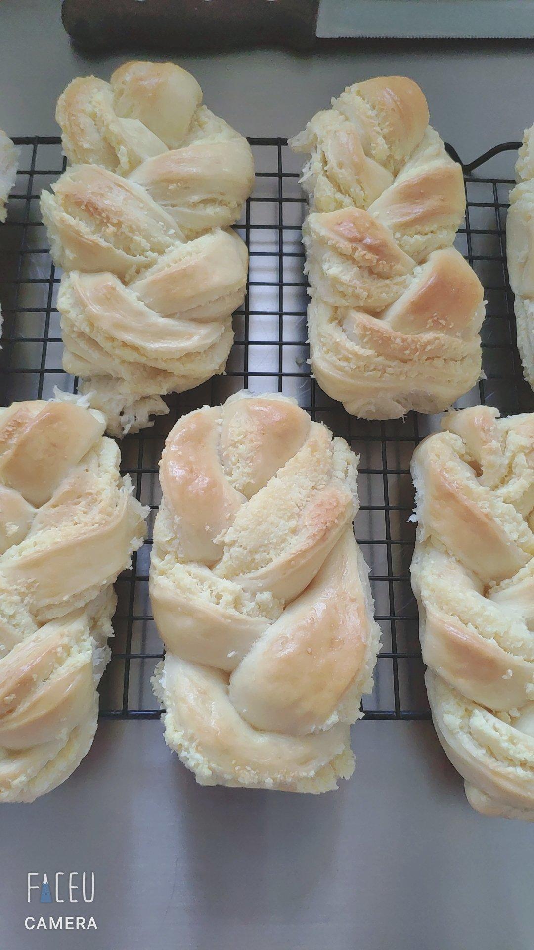 椰蓉面包（零失败简单又快手）