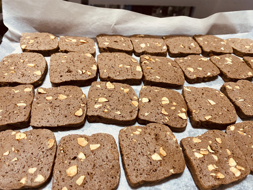 可可杏仁饼干，零难度适合新手