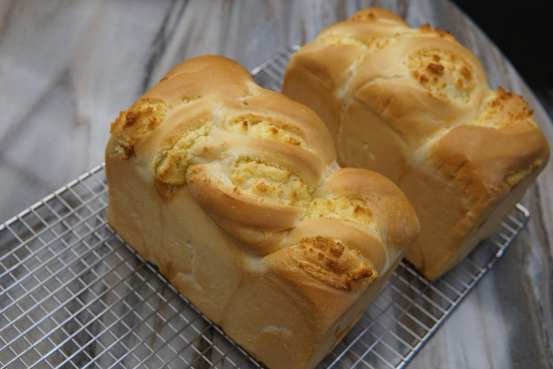 超滋润的椰蓉吐司｜100%酸奶中种(面包体绝绝子，推荐)