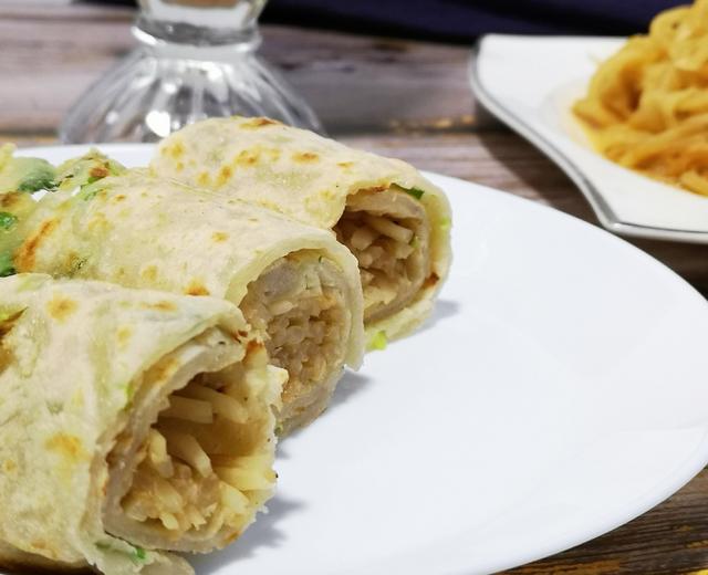 美善品-高压锅版葱花饼的做法