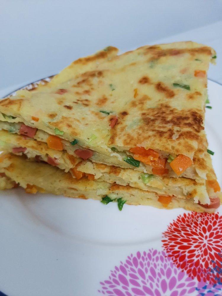 超级简单的牛奶鸡蛋饼