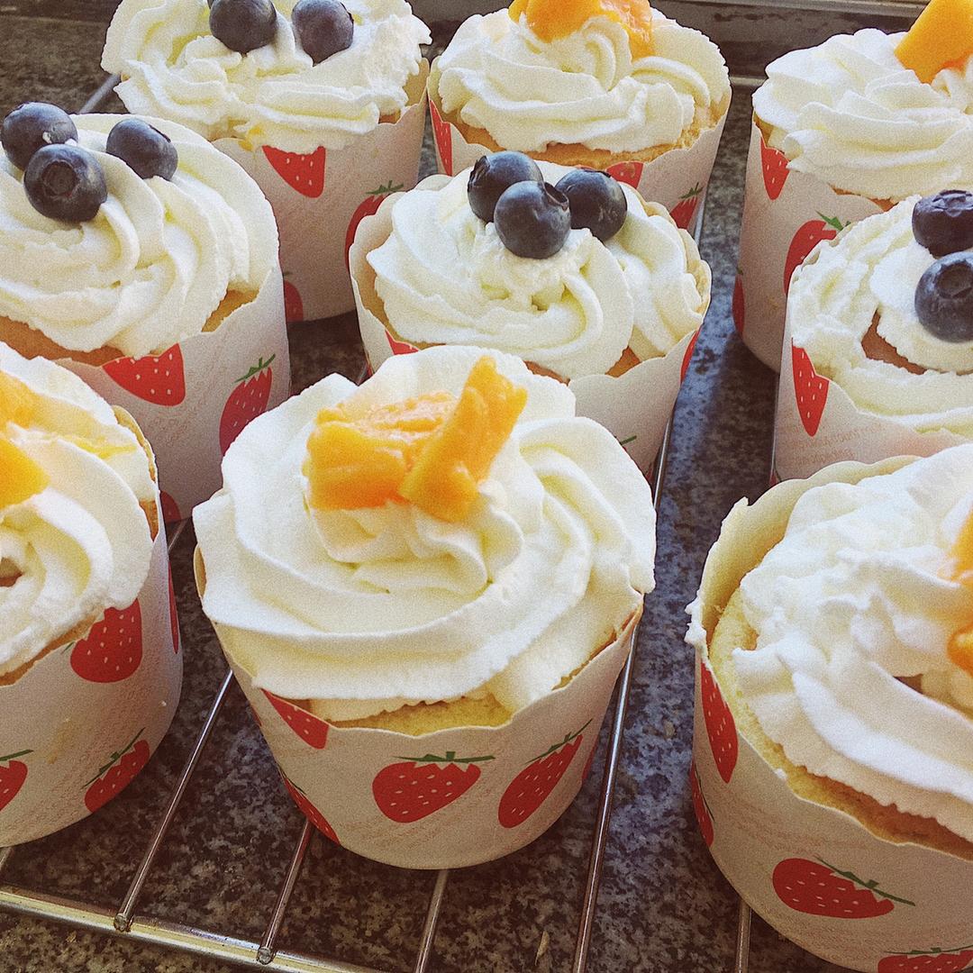 零失败超柔软纸杯蛋糕🧁