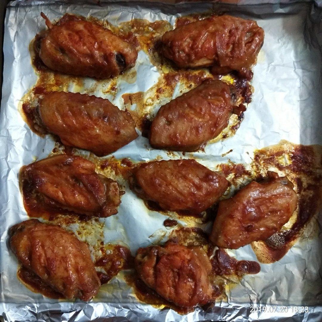 奥尔良烤鸡翅（零失败）（烤箱版）详细步骤说明