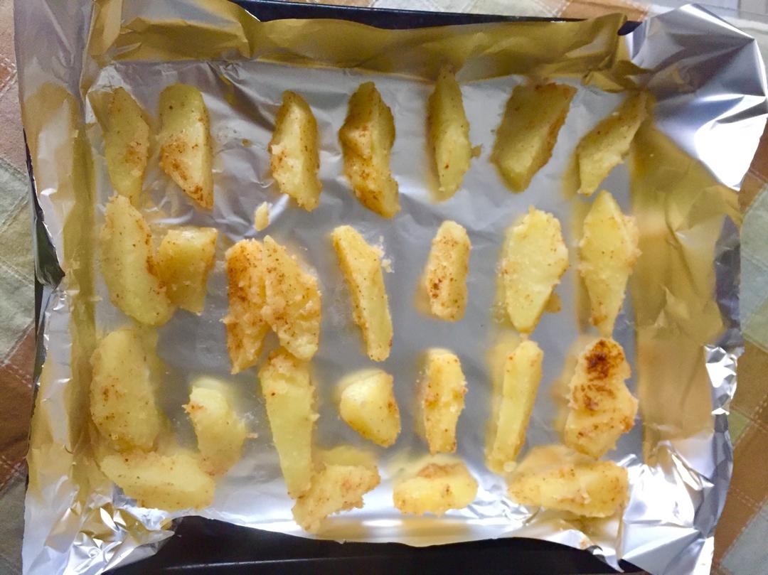 烤土豆、烤薯角