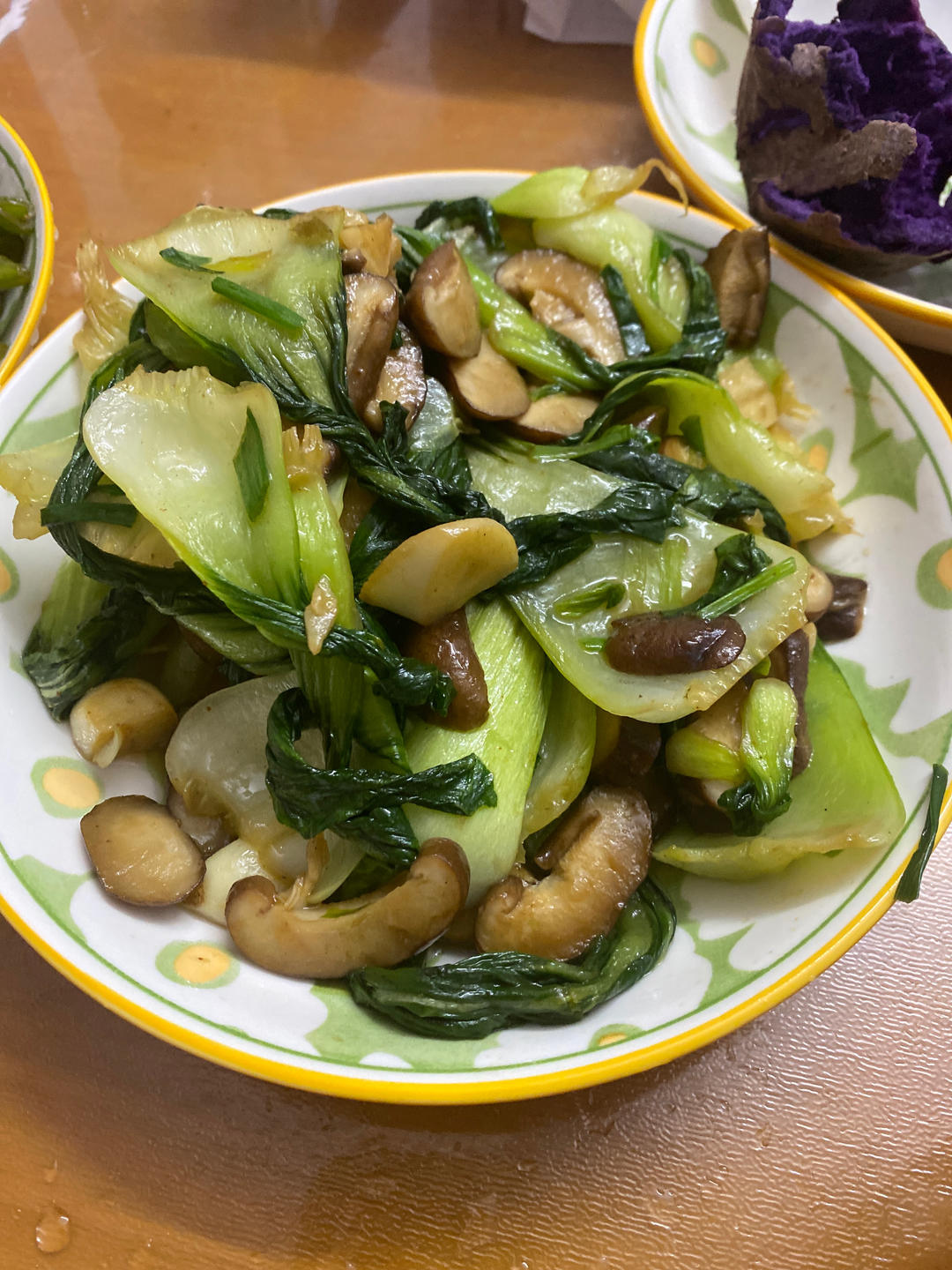 比肉还好吃的——蚝油香菇油菜