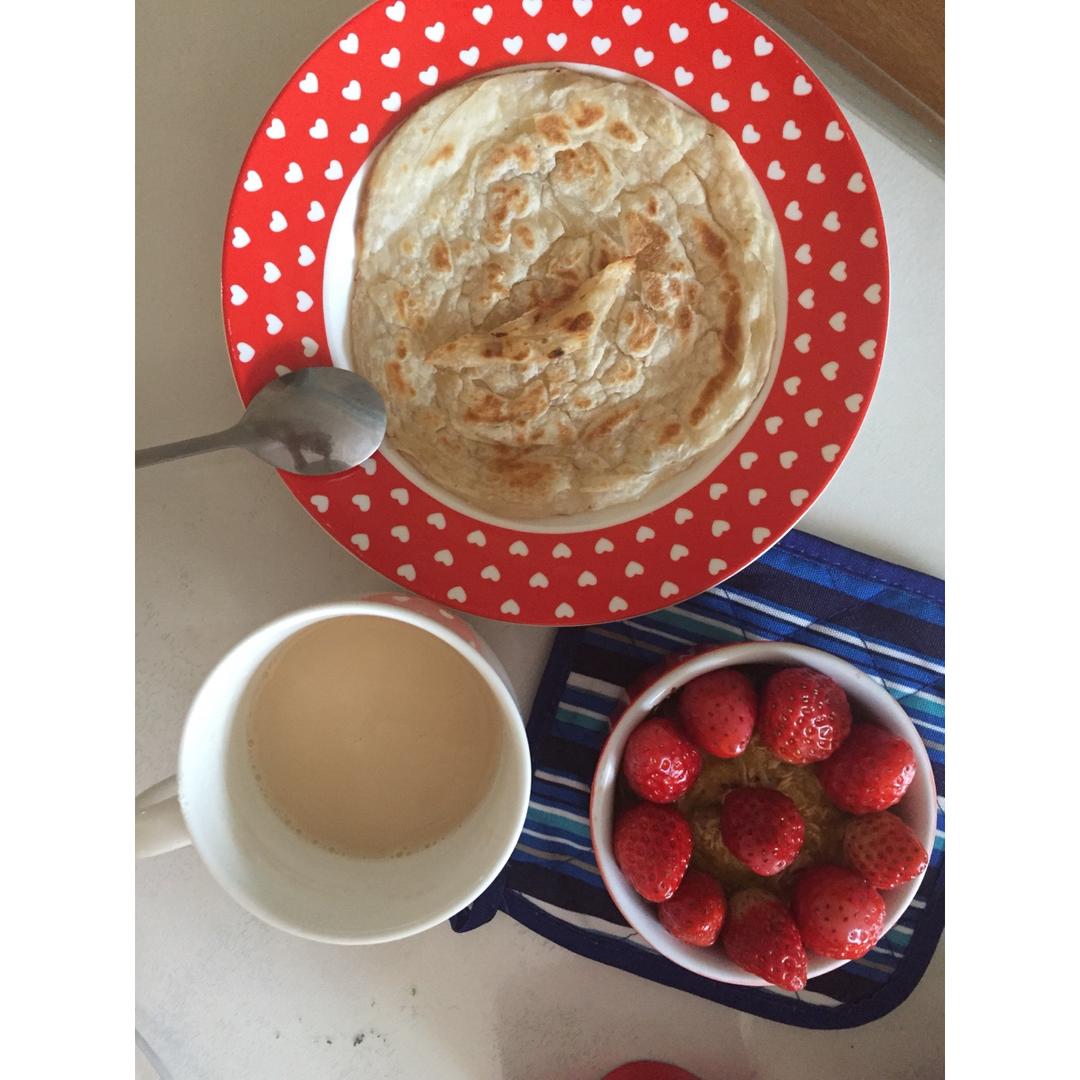 减脂餐：香蕉燕麦烤蛋奶