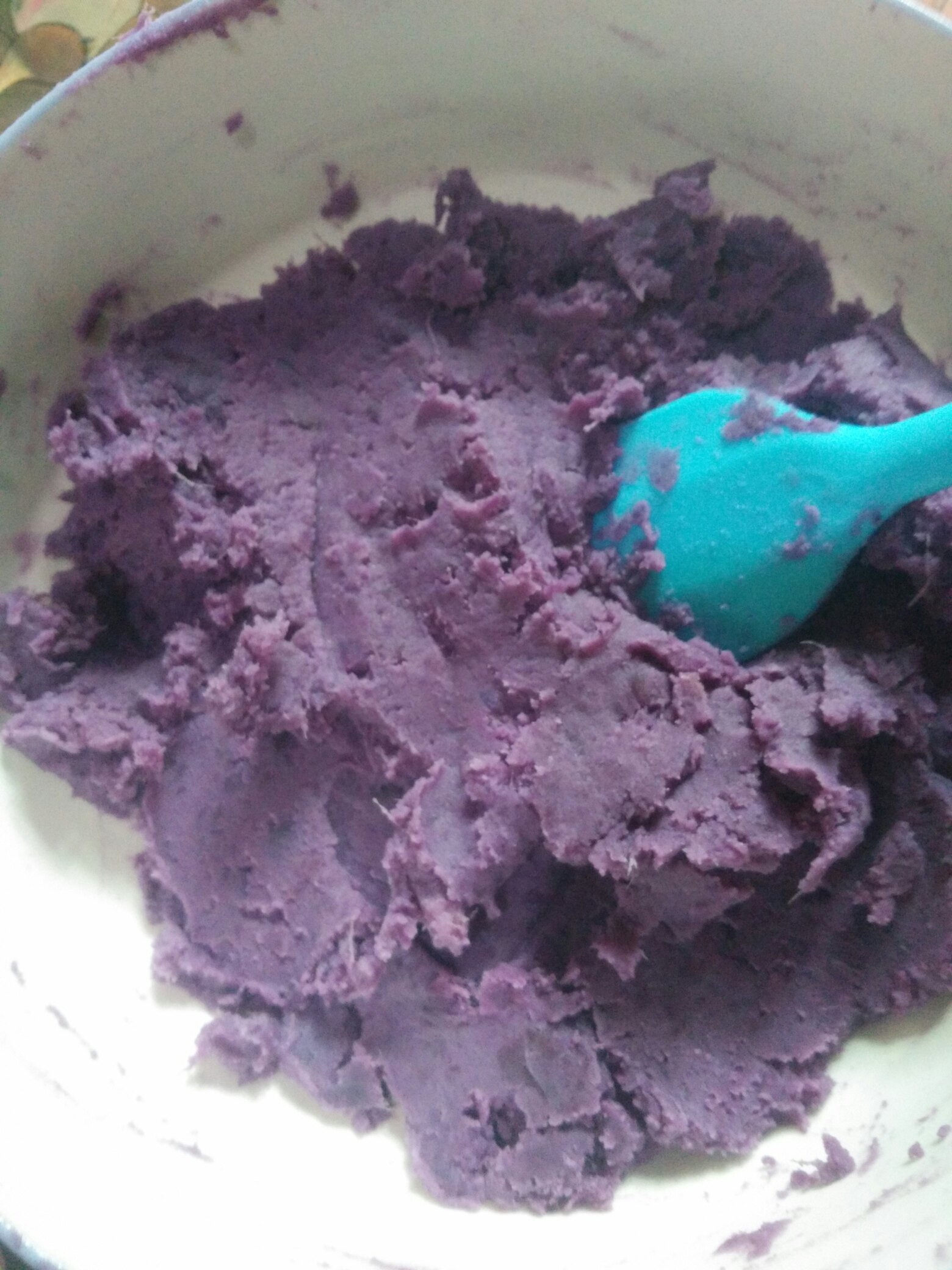 紫薯糯米糍的做法 步骤5