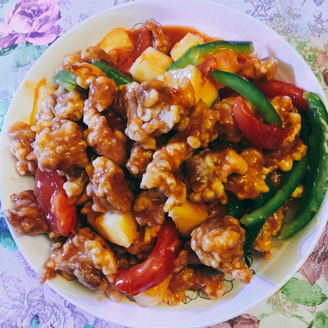 菠萝咕噜肉