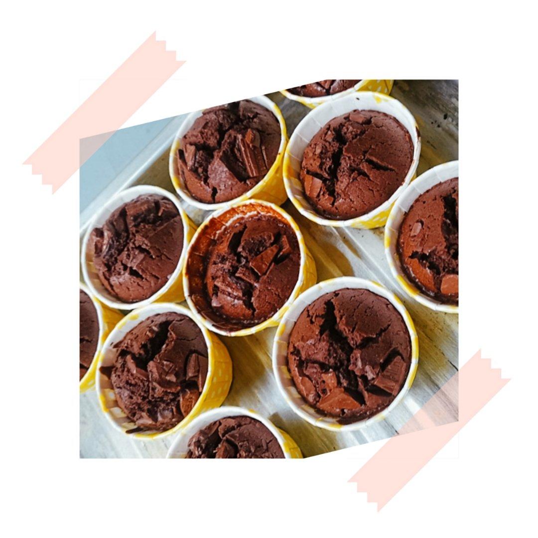 浓郁巧克力马芬