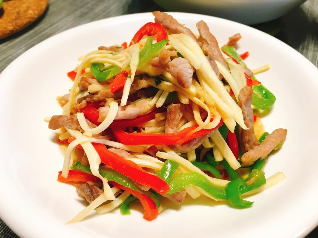 下饭神菜--青椒肉丝