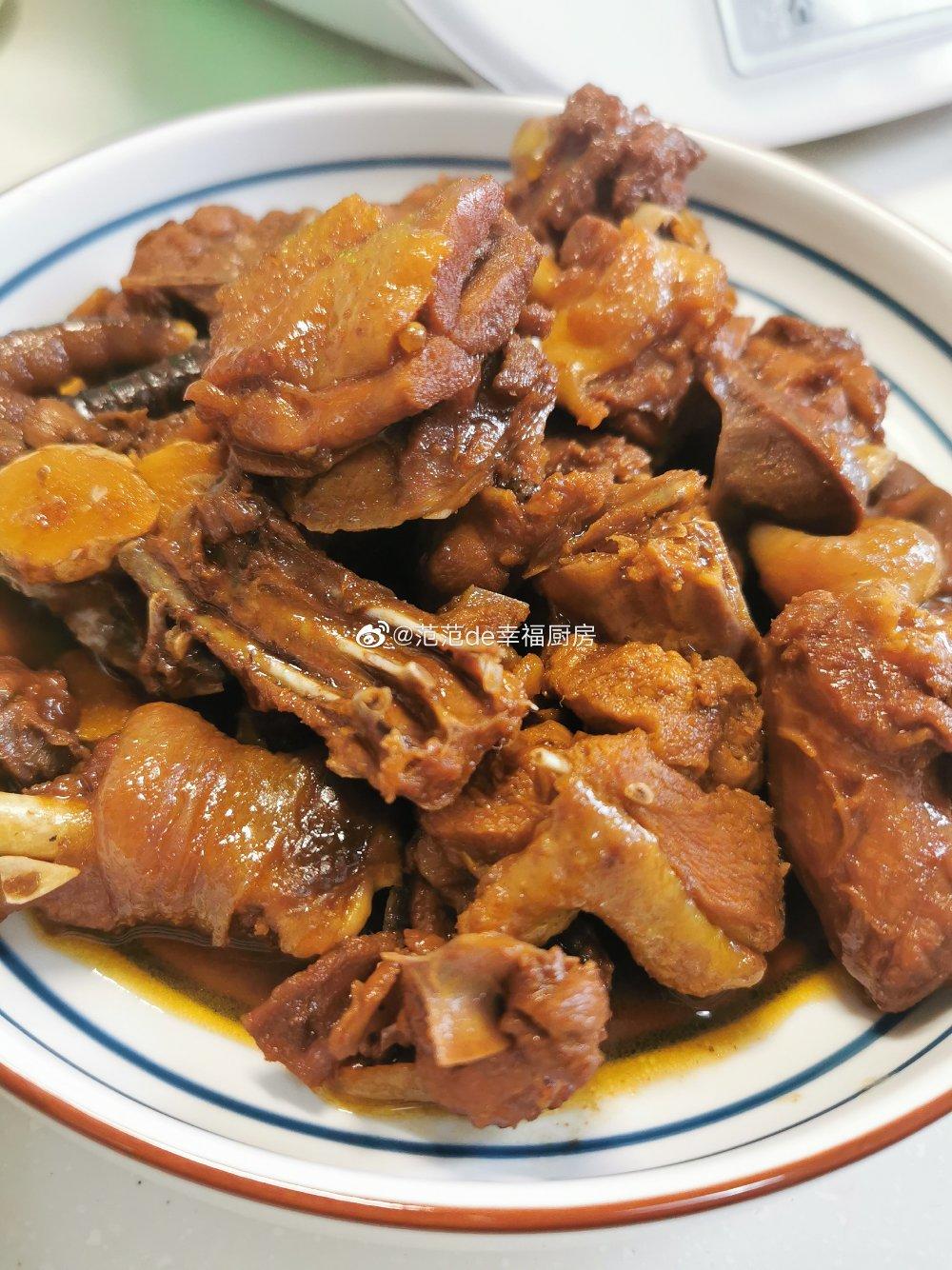 毛豆米烧鸡块