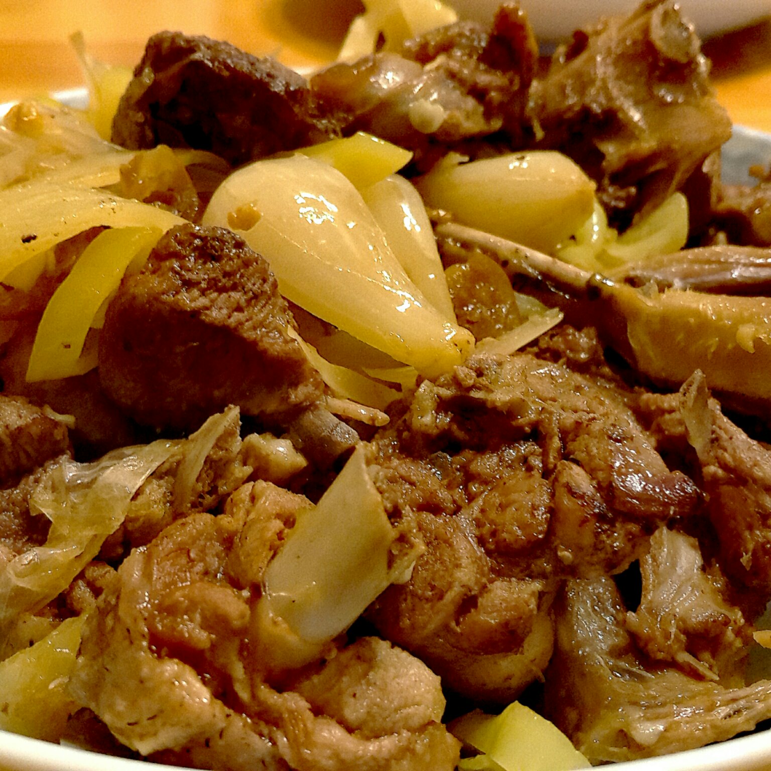 手机用户欣晴做的生炒柠檬鸭