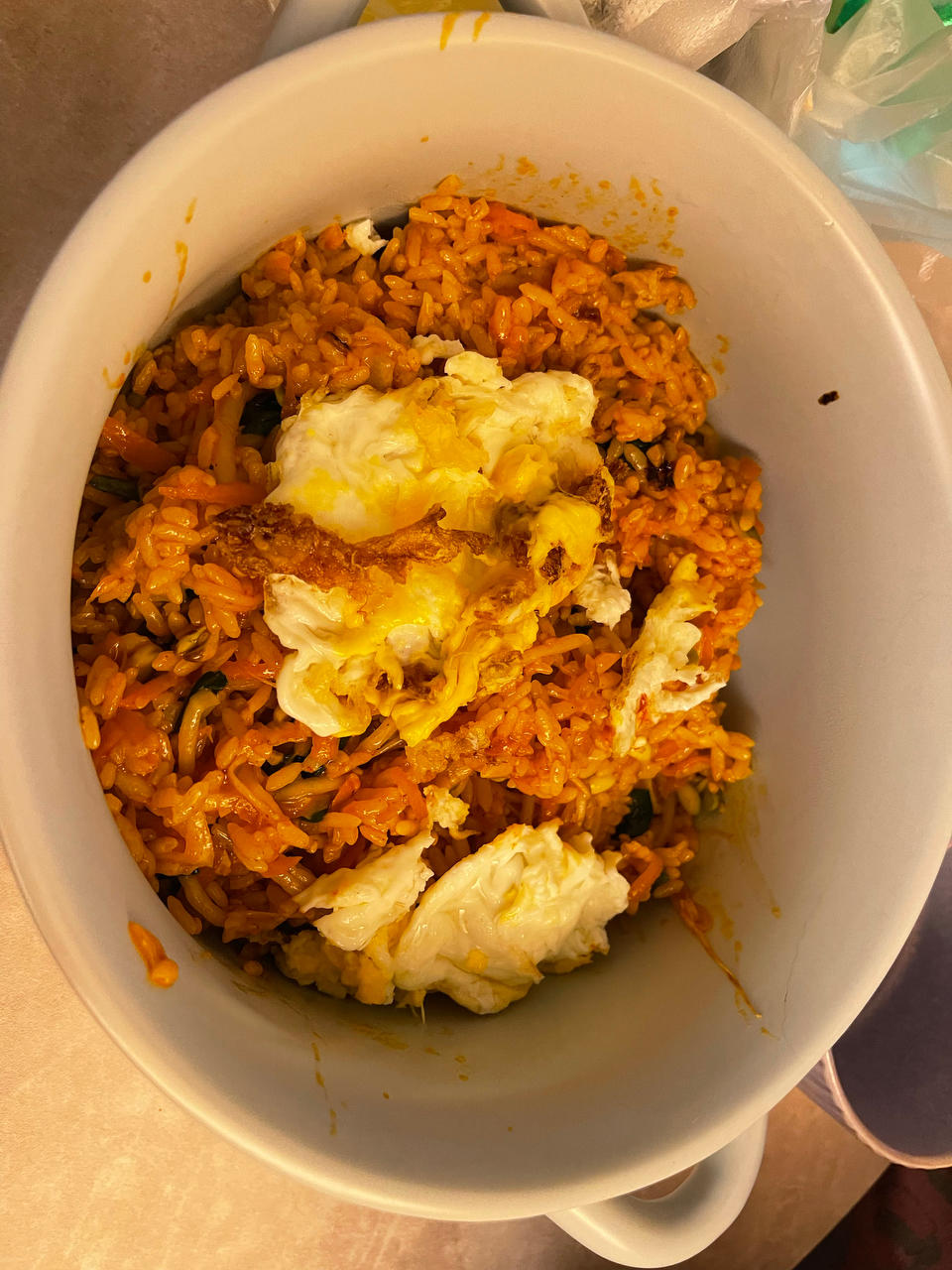 韩式黄豆芽炒饭