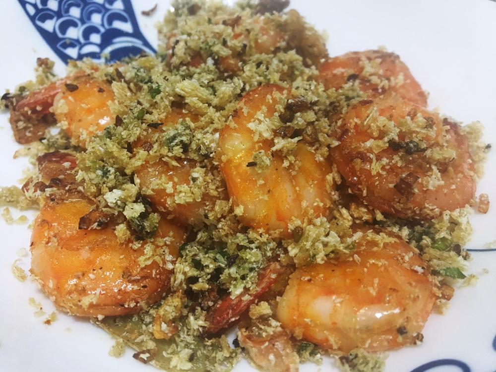 避风塘炒虾