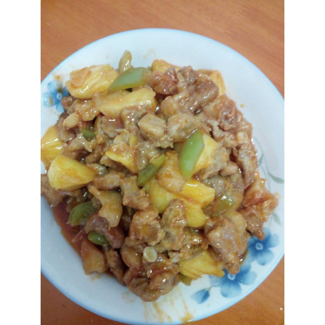 菠萝咕噜肉