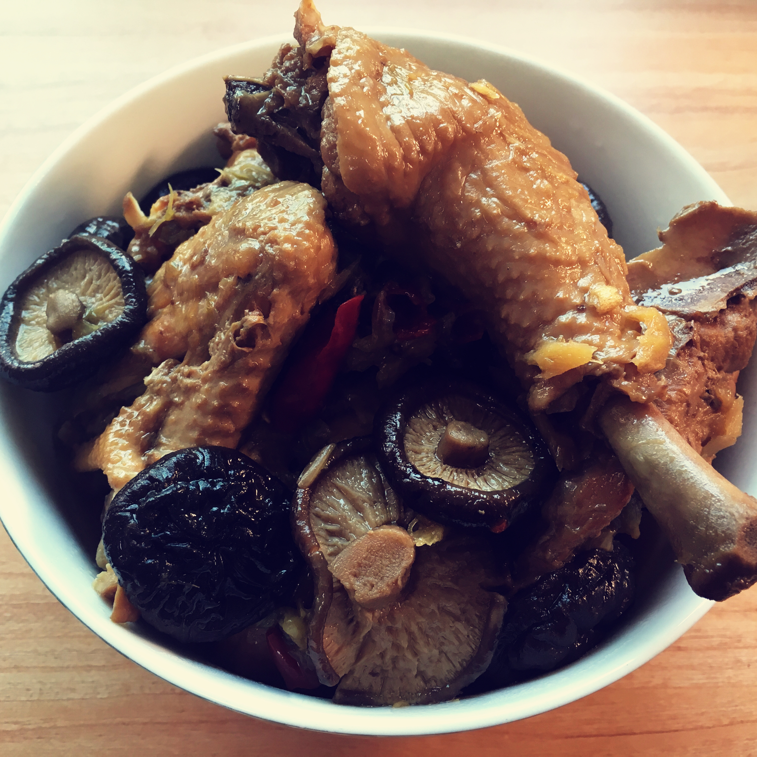 面包_b03l做的香菇炖鸡