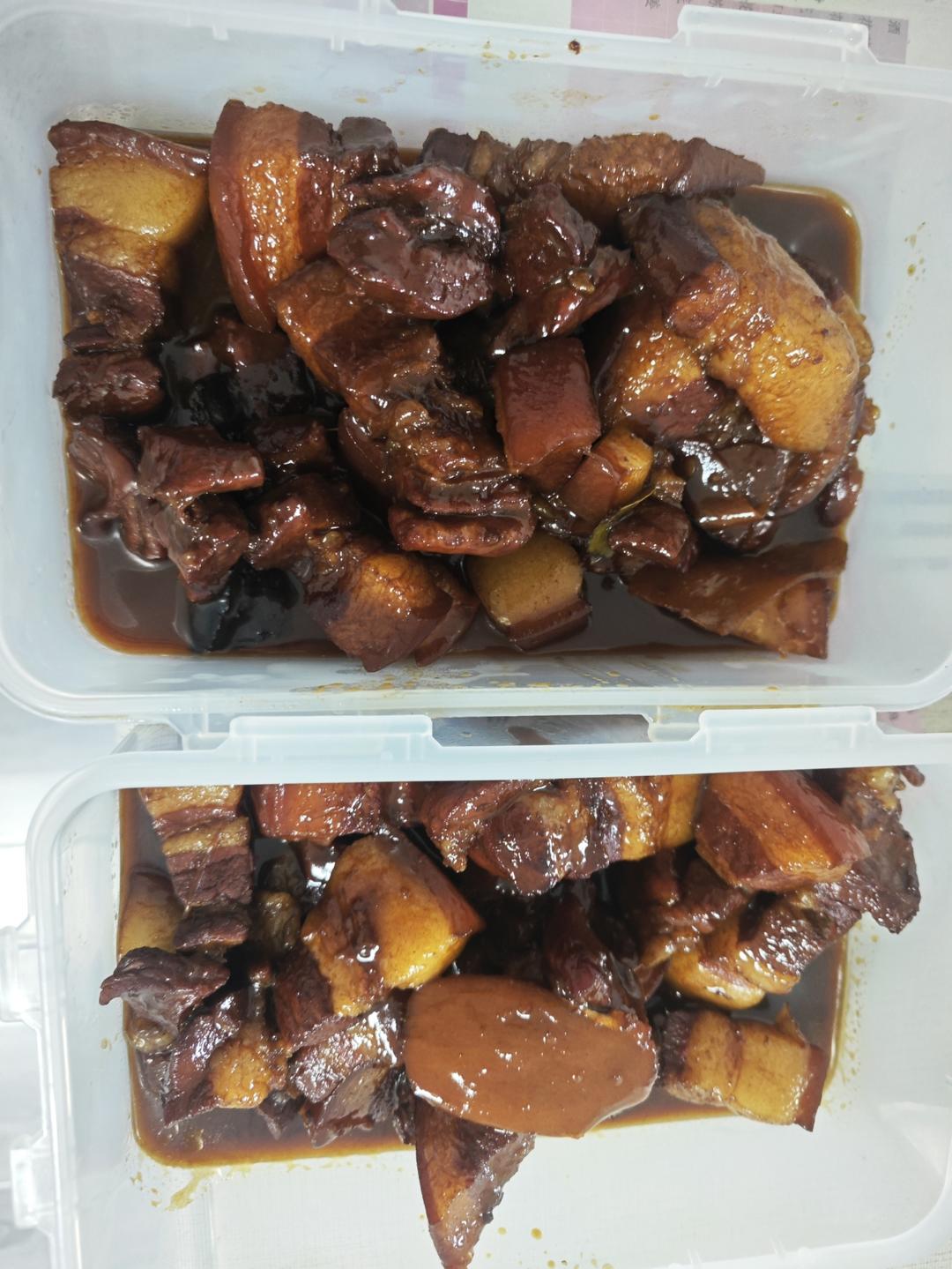 天津口味的炖五花肉（视频操作）