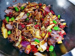 干锅牛肉的做法 步骤10