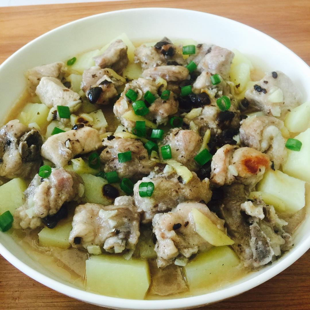 豆豉蒸排骨