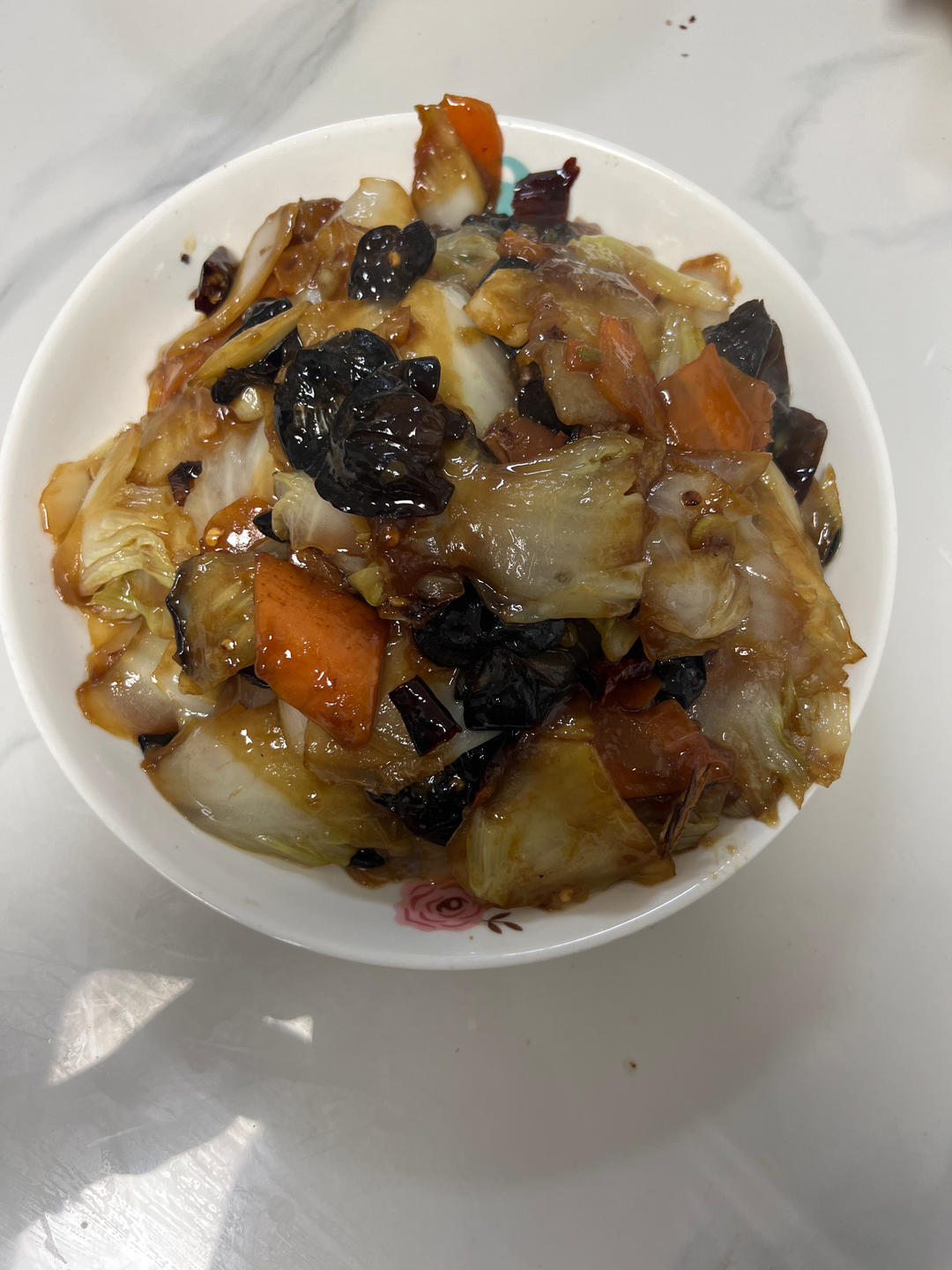 开胃下饭菜！醋溜白菜木耳