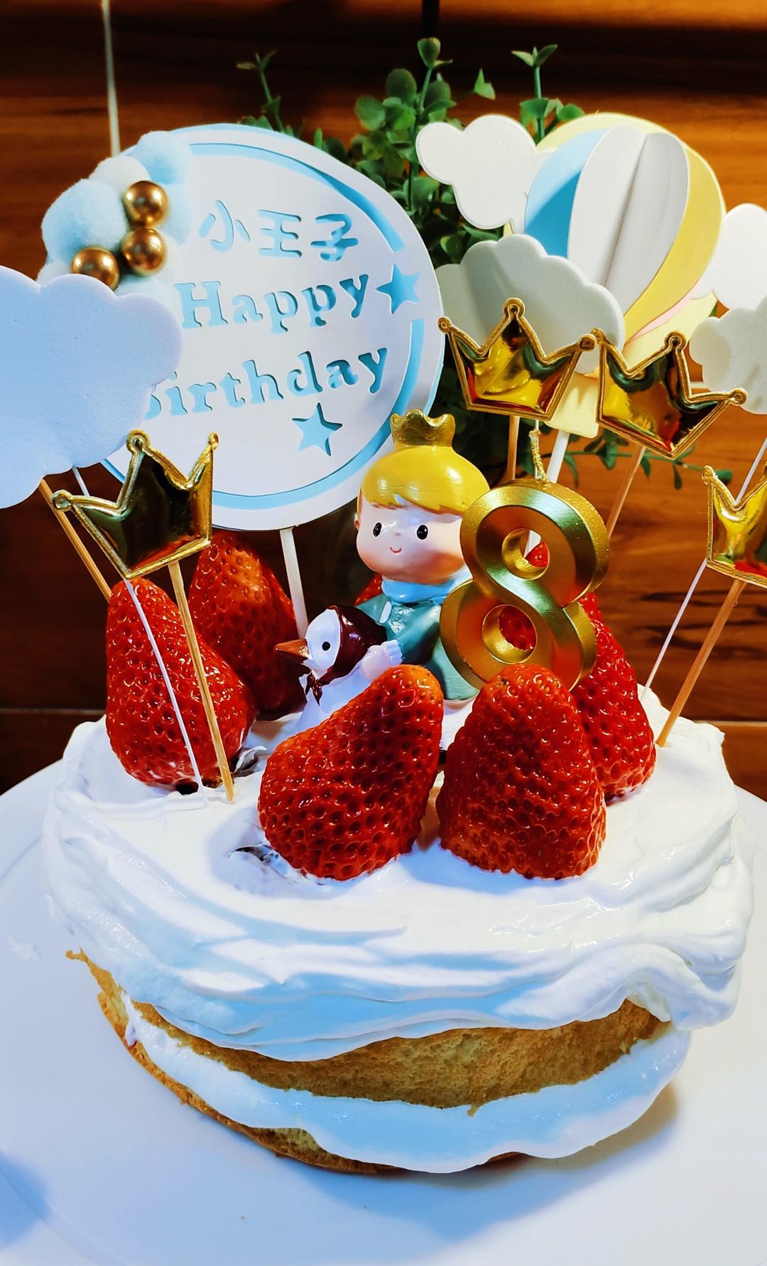 自制低筋粉，两蛋6寸戚风、蛋糕卷、肉松小贝