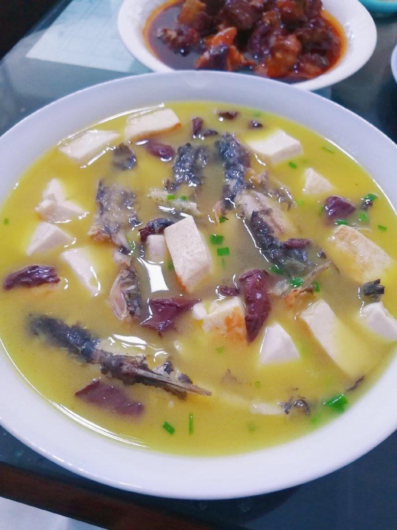 anlin做的黄刺鱼炖豆腐