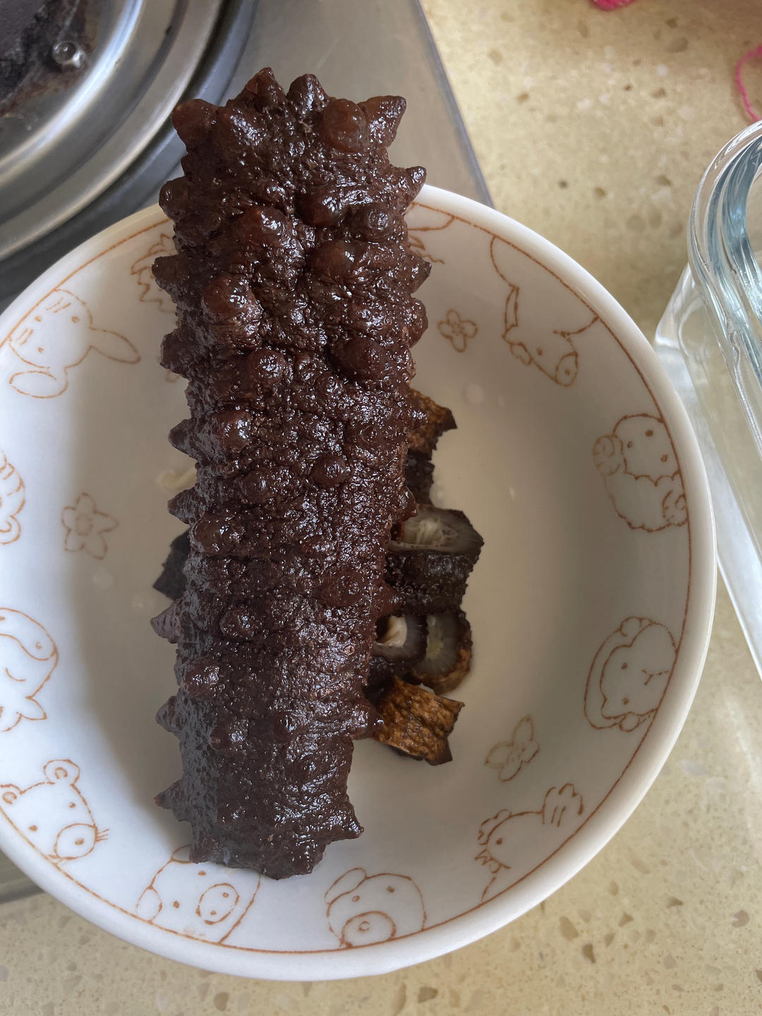 泡发干海参