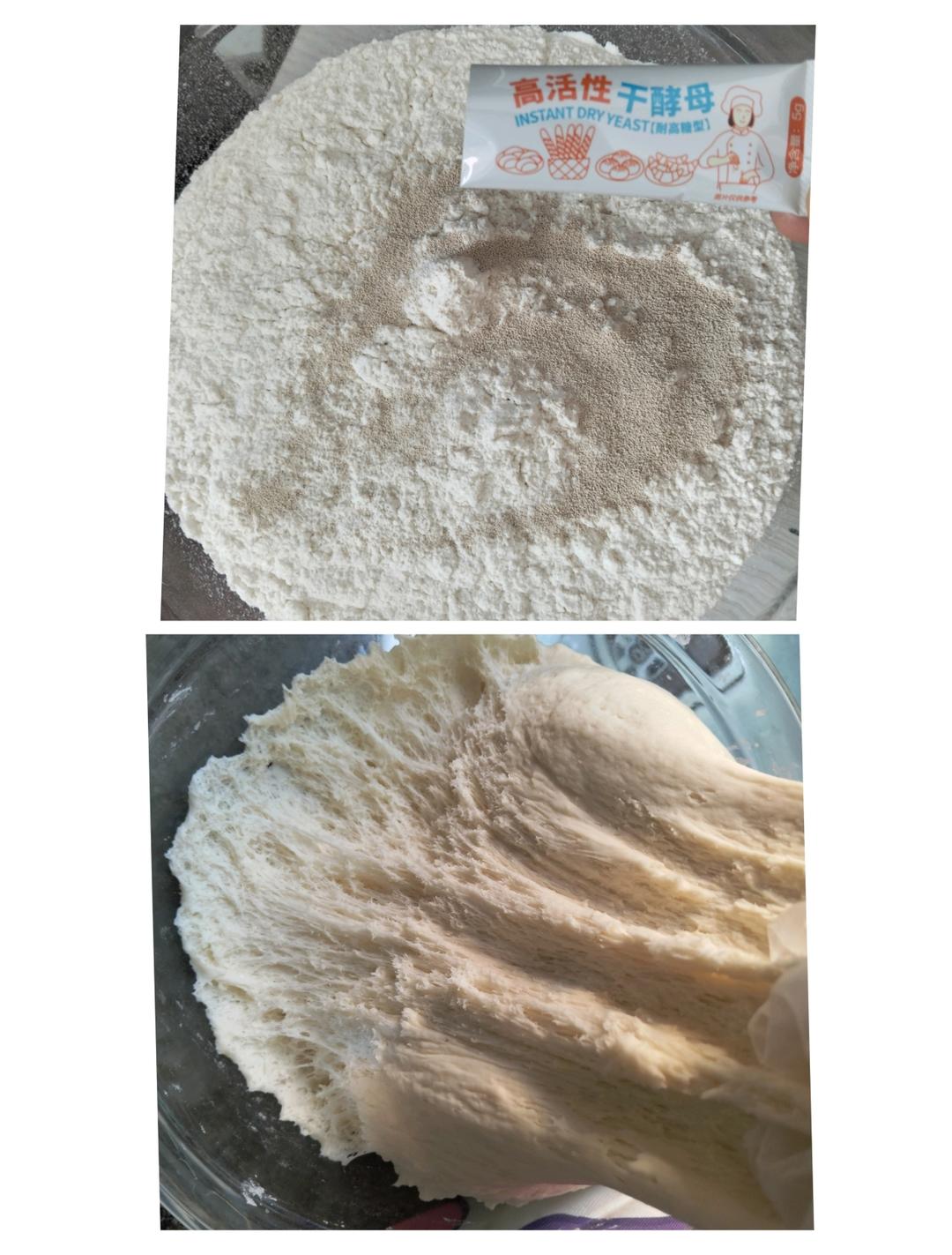 小时候的肉末粉丝包子