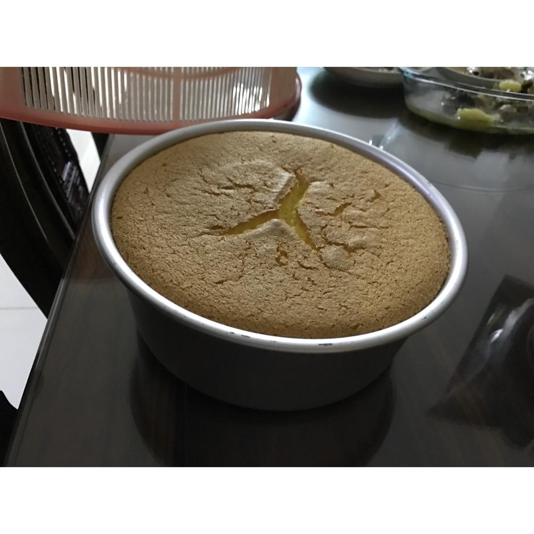 6寸戚风蛋糕（2蛋）