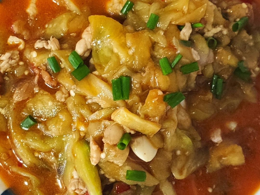 肉末茄子（很下饭哟）