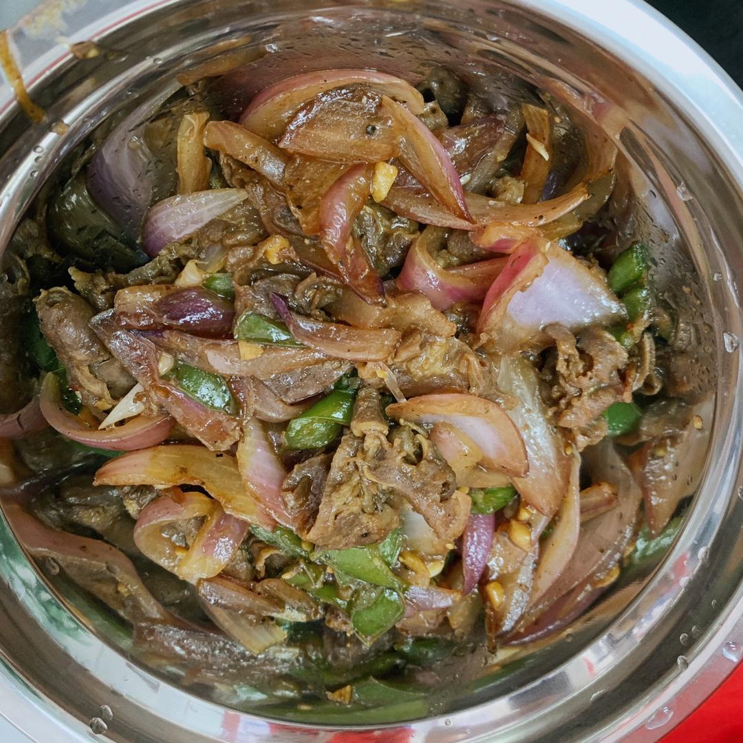 洋葱炒肥牛